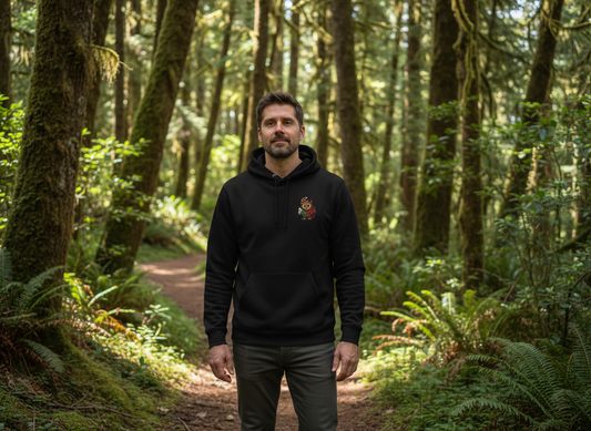 COSYRUFF ECO HOODIE — “RUFFY” EMBROIDERED EDITION