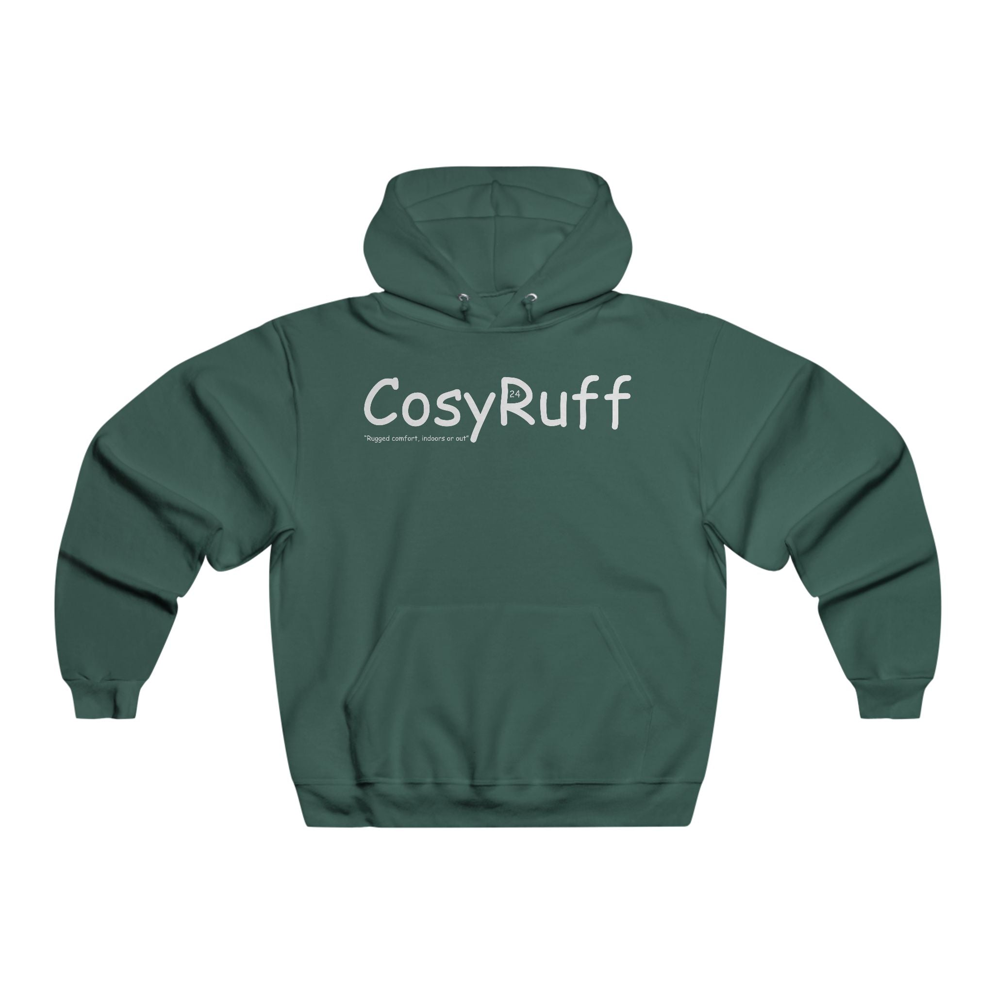 The CosyRuff Hoodie - rugged comfort, indoors and out