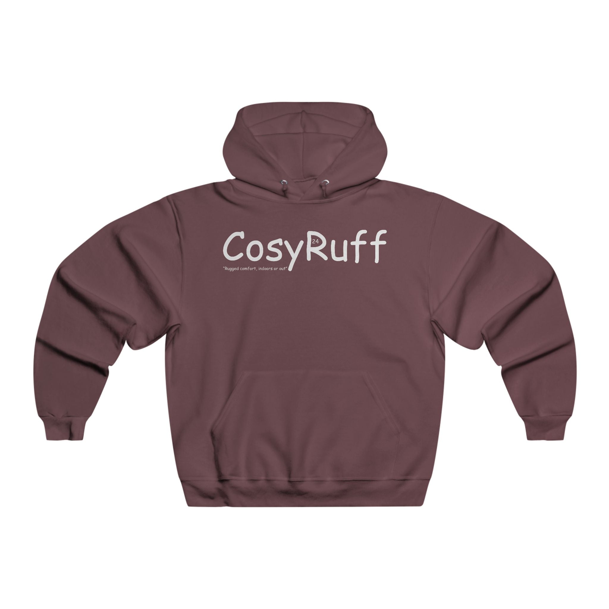 The CosyRuff Hoodie - rugged comfort, indoors and out