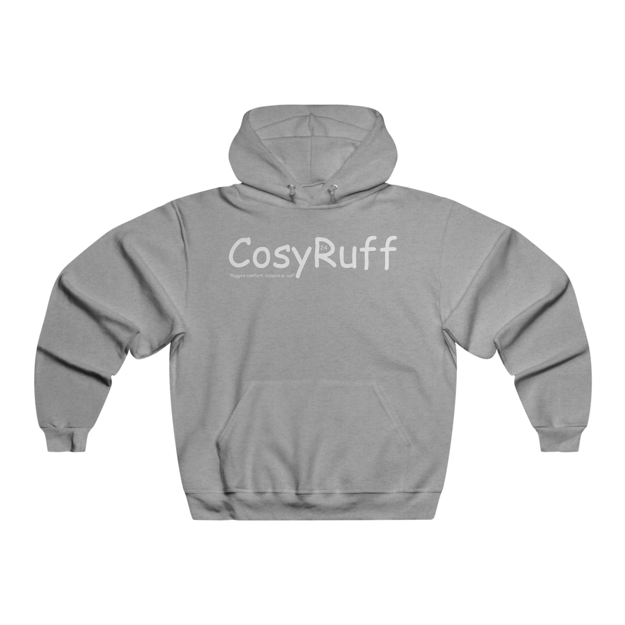 The CosyRuff Hoodie - rugged comfort, indoors and out