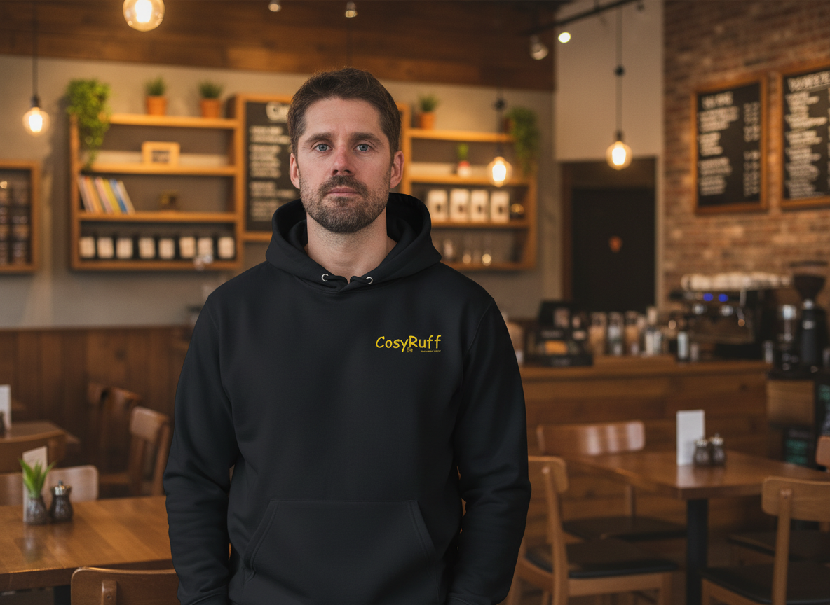 COSYRUFF “24” HOODIE — GOLD EMBROIDERED EDITION