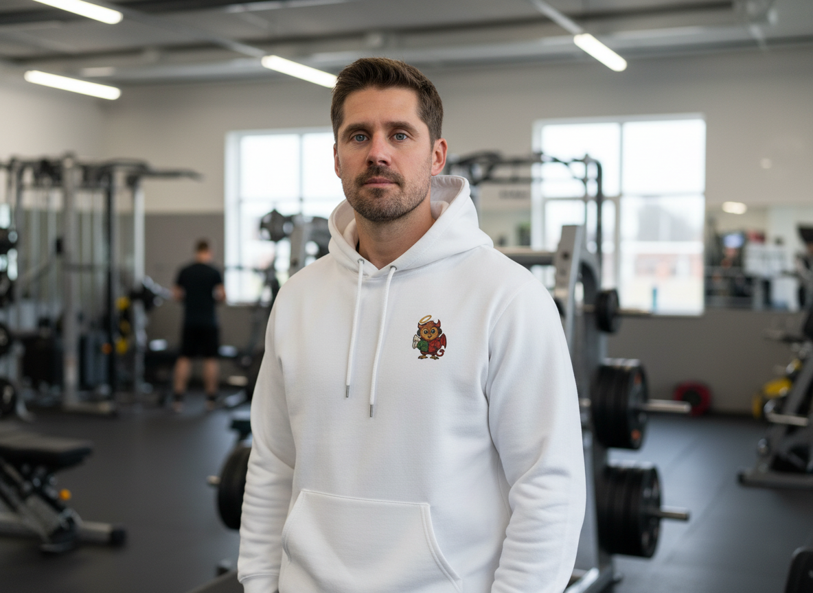 COSYRUFF ECO HOODIE — “RUFFY” EMBROIDERED EDITION